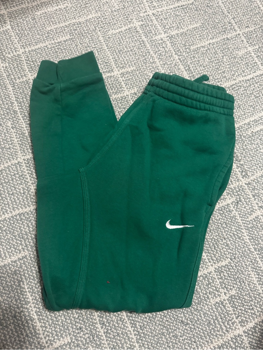 Nike Men’s Green Swoosh Joggers